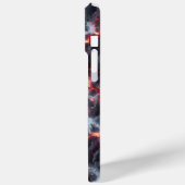 Camouflage der Radiant Asche, wellige Explosion Case-Mate iPhone Hülle (Rückseite / Links)