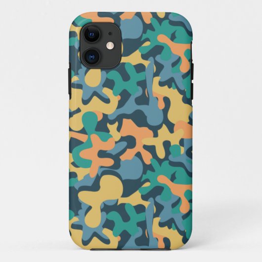 Camouflage der Rainbow-Signatur Case-Mate iPhone Hülle (Rückseite)