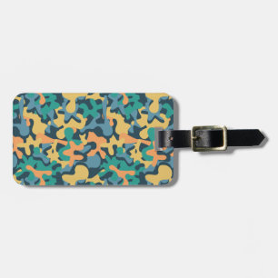 Camouflage der Rainbow-Signatur Gepäckanhänger