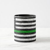 Camouflage der Thin Green Line Tasse (Zentrum)