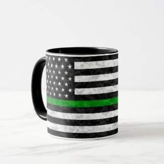 Camouflage der Thin Green Line Tasse