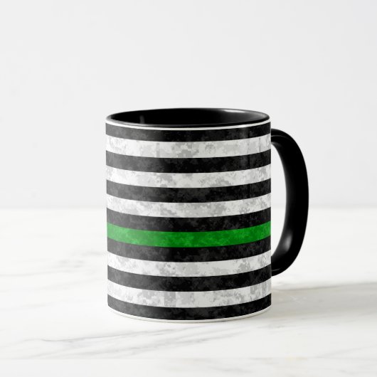 Camouflage der Thin Green Line Tasse (VorderseiteRechts)