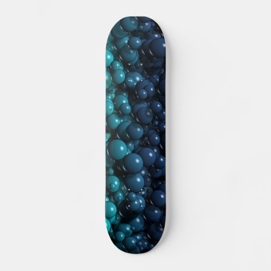 Camouflage der Tiefenmeerblasen Skateboard (Vorderseite)