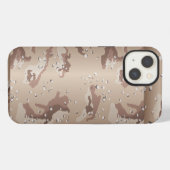Camouflage der Wüste iPhone Hülle (Rückseite (Horizontal))