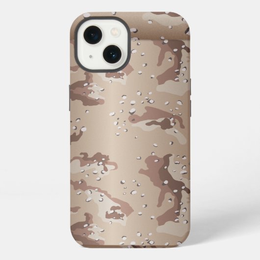 Camouflage der Wüste iPhone Hülle (Rückseite)