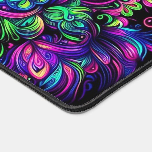 Camouflage des Schwarzlichts, Neontarnung Schreibtischunterlage (Ecke)