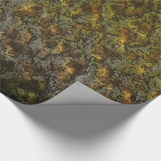 CAMOUFLAGE des Zweiten Weltkriegs Geschenkpapier (Ecke)