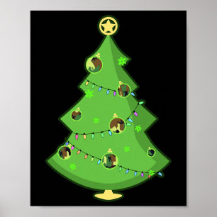 Camouflage Design Camouflage Weihnachten Poster