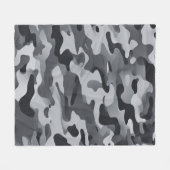 Camouflage-Design Fleecedecke (Vorderseite (Horizontal))