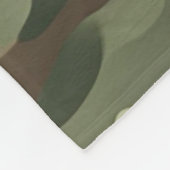 Camouflage-Design Fleecedecke (Ecke)