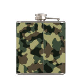 Camouflage Design Top Angesagte Camouflage Whiskey Flachmann (Rückseite)