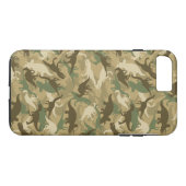 Camouflage Dinosaur TelefonCase Case-Mate iPhone Hülle (Rückseite (Horizontal))