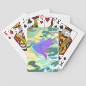 Camouflage Dove, Peace Cards Spielkarten (Rückseite)