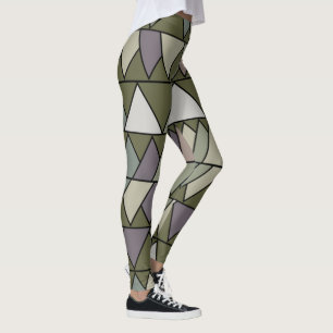 Camouflage Dreiecke Leggings