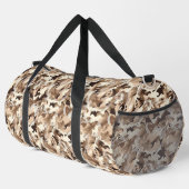 Camouflage drucken duffle bag (Rechte Ecke)