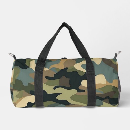 Camouflage Duffle Bag (Vorderseite)