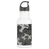 Camouflage Edelstahlflasche (Vorderseite)