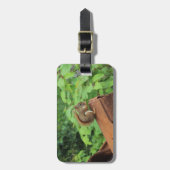 Camouflage-Eichhörnchen Gepäckanhänger (Vorderseite vertikal)