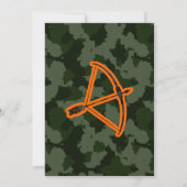 Camouflage Einladung (Rückseite)