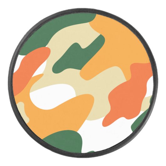 camouflage eishockey puck (Vorderseite)