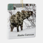 Camouflage Elche (Camoose) Keramikornament (Rechts)