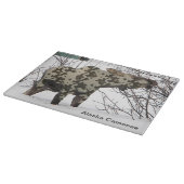 Camouflage Elche (Camoose) Schneidebrett (Ecke)