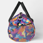 Camouflage farbiges Muster Duffle Bag (Rechts)