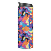 Camouflage farbiges Muster Thermosbecher (Nach rechts gedreht)