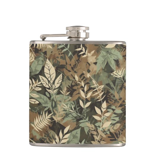 Camouflage Flachmann (Vorderseite)