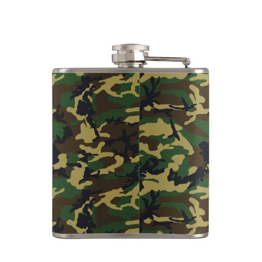 Camouflage Flachmann (Rückseite)