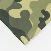 Camouflage Fleecedecke (Ecke)