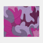 Camouflage  fleecedecke (Vorderseite (Horizontal))