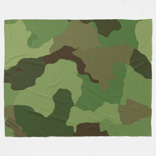 camouflage fleecedecke (Vorderseite (Horizontal))