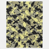 CAMOUFLAGE FLEECEDECKE (Vorderseite)