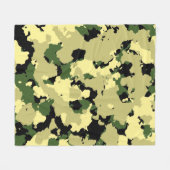 CAMOUFLAGE FLEECEDECKE (Vorderseite (Horizontal))