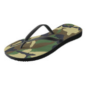 Camouflage-Flip-Flops Badesandalen (Schrägansicht)