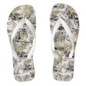 Camouflage-Flip-Flops Badesandalen (Fußbett)