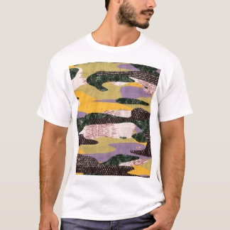 Camouflage Formen: Vivid Collage Montage. T-Shirt
