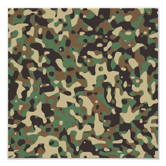 Camouflage Fotodruck (Vorne)