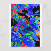 Camouflage Frog Postkarte (Vorderseite)