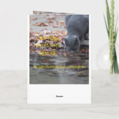 Camouflage funktioniert schließlich nicht karte (Rückseite)