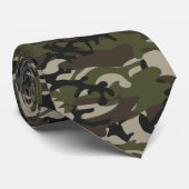 Camouflage für Forstwirtschaft Krawatte (Gerollt)