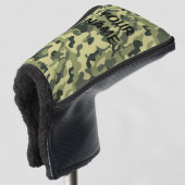 CAMOUFLAGE für Ihren NAME Golf Head Cover personal Golf Headcover (3/4 Vorderseite)