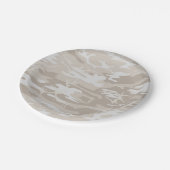 Camouflage gebleicht pappteller (Schrägansicht)