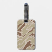 Camouflage Gepäckanhänger (Rückseite vertikal)