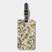 Camouflage Gepäckanhänger (Vorderseite vertikal)