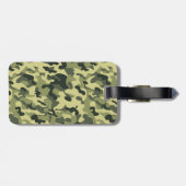 Camouflage Gepäckanhänger (Rückseite horizontal)