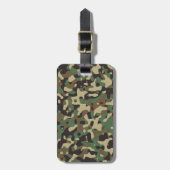 Camouflage Gepäckanhänger (Vorderseite vertikal)