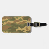 Camouflage Gepäckanhänger (Vorderseite horizontal)