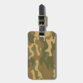 Camouflage Gepäckanhänger (Vorderseite vertikal)